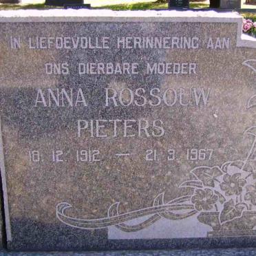 PIETERS Anna Rossouw 1912-1967