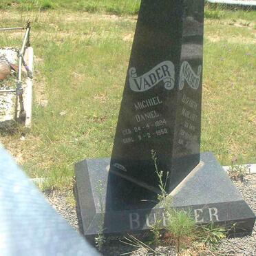 BURGER Michiel Daniel 1894-1969 &amp; Elizabeth Margaret SMITH 1893-1980