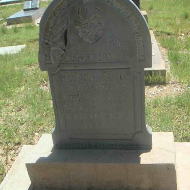 CLASSEN Jacobus C. 1936-1937