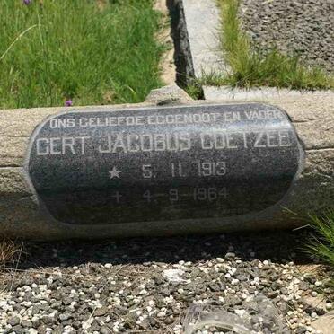 COETZEE Gert Jacobus 1913-1964