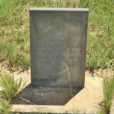 GROBBELAAR Gezina Maria Catharina 1841-1915