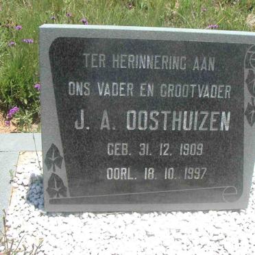 OOSTHUIZEN J.A. 1909-1997