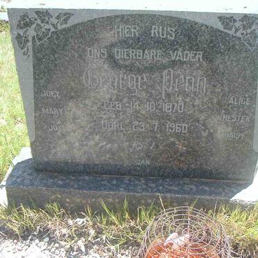 PENN George 1870-1960