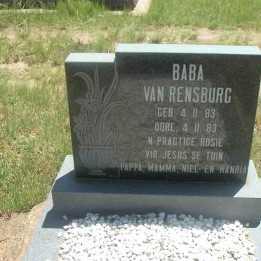 RENSBURG Baba, van 1983-1983
