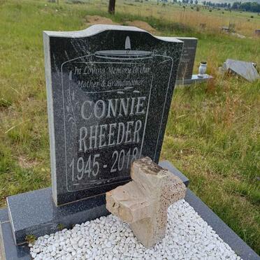 RHEEDER Connie 1945-2018