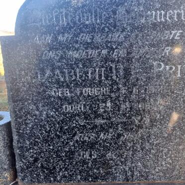 BRITS Elizabeth ? nee FOUCHE 1??4-?