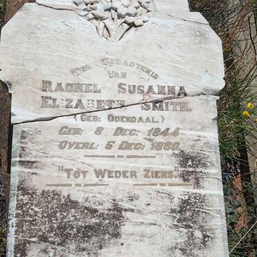 SMITH Rachel Susanna Elizabeth nee ODENDAAL 1844-1880