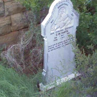 Free State, ROUXVILLE district, Vaalbankspoort 67, Grootdam, farm cemetery
