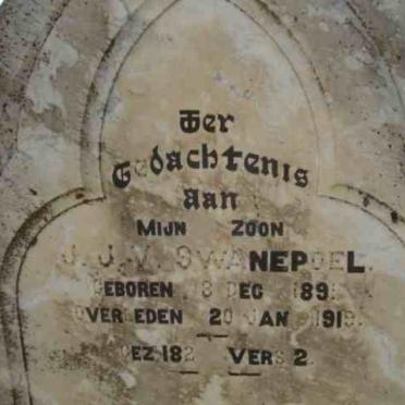 SWANEPOEL J.J.V. 1891-1919