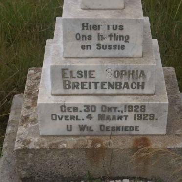 BREITENBACH Elsie Sophia 1928-1928
