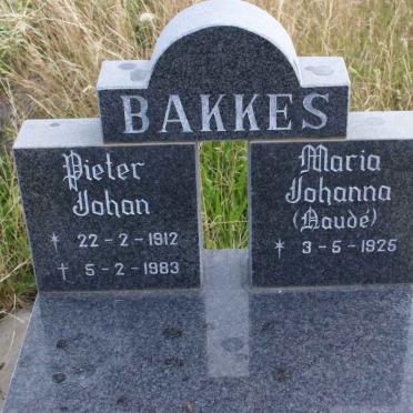 BAKKES Pieter Johan 1912-1983 &amp; Maria Johanna NAUDE 1925-