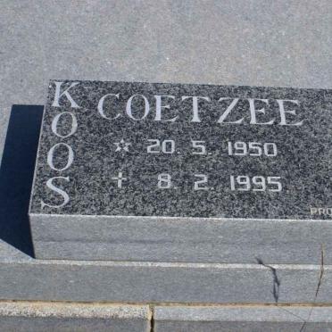 COETZEE Koos 1950-1995