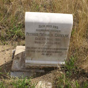 CARELSE Petrus Schalk 1881-1941