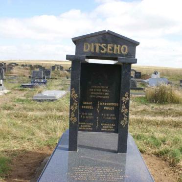 DITSEHO Sello Samuel 1926-1971 &amp; Matshediso Violet 1928-2006