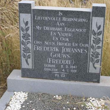 GOUWS Frederik Johannes 1947-1991