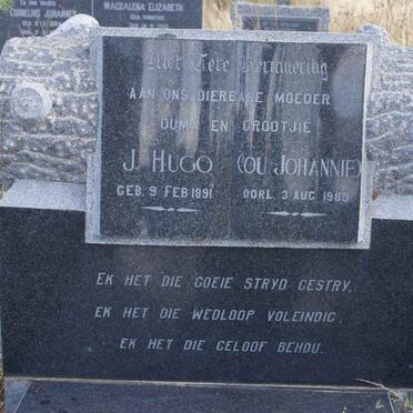 HUGO J. 1891-1963
