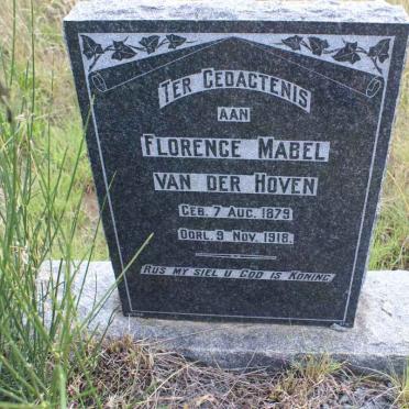 HOVEN Florence Mabel, van der 1879-1918