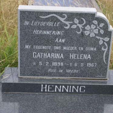 HENNING Catharina Helena 1898-1967