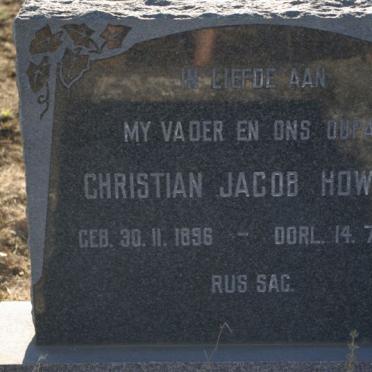 HOWARD Christian Jacob 1896-1969