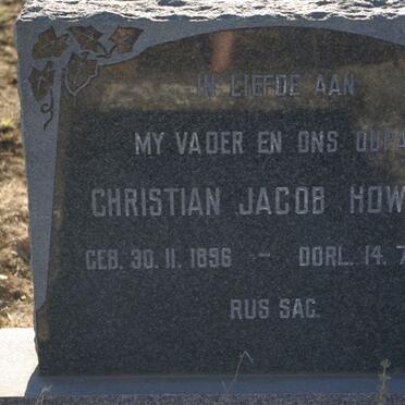 HOWARD Christian Jacob 1896-1969