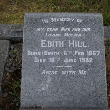 HILL Edith nee SMITH 1867-1932