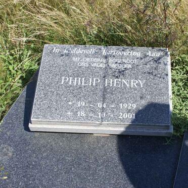 HEYNS Philip Henry 1929-2001