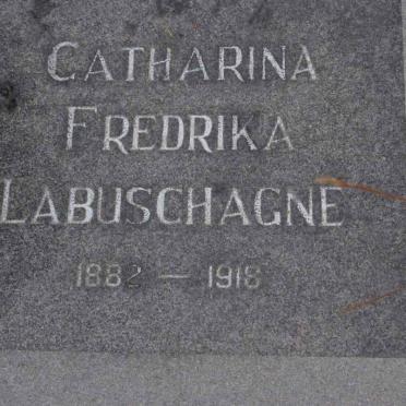 LABUSCHAGNE Catharina Fredrika 1882-1918