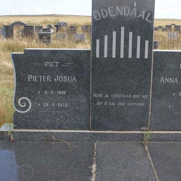 ODENDAAL Pieter Josua 1918-1973 &amp; Anna Christina 1920-