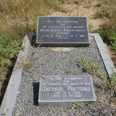 PRETORIUS Jacobus 1934-2003 &amp; Margrieta STEYN 1939-1981