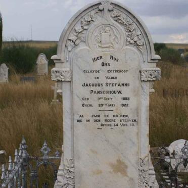PANSEGROUW Jacobus Stefanus 1855-1922