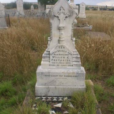 PRETORIUS Willem C. 1873-1924