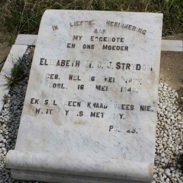 STRYDOM Elizabeth H.C.J. nee NEL 1877-1948