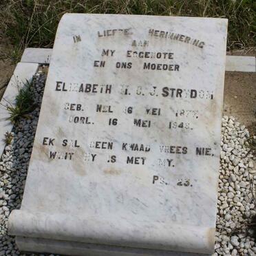STRYDOM Elizabeth H.C.J. nee NEL 1877-1948