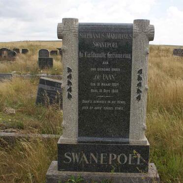 SWANEPOEL Stephanus Marthinus 1904-1950