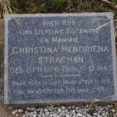 STRACHAN Christina Hendriena 1866-1943