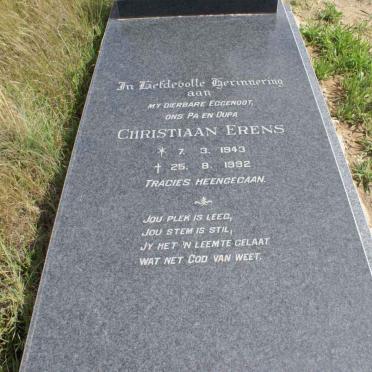 SCHUTTE Christiaan Erens 1943-1992 