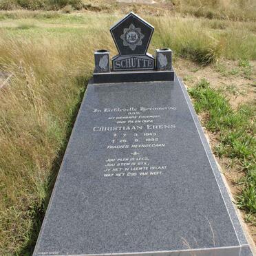 SCHUTTE Christiaan Erens 1943-1992