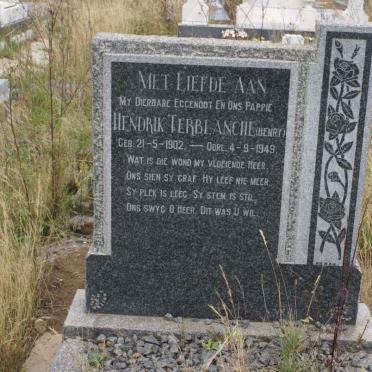 TERBLANCHE Hendrik 1902-1949