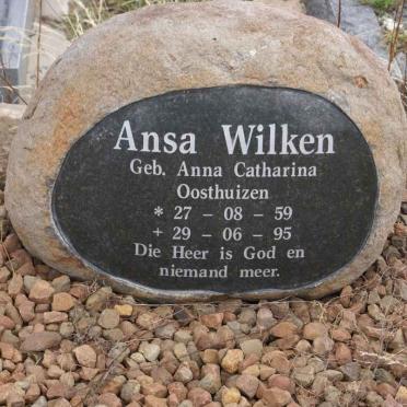 WILKEN Anna Catharina nee OOSTHUIZEN 1959-1995