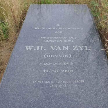 ZYL W.H., van 1943-1999