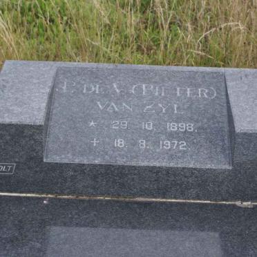 ZYL P.de V., van 1898-1972 &amp; H.M.E. KRUGER 1910-1994 