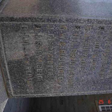 4. Gedenksteen 1899-1902