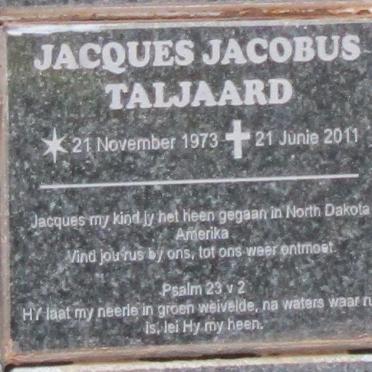 TALJAARD Jacques Jacobus 1973-2011
