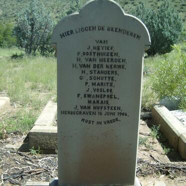 Free State, SMITHFIELD, Main cemetery