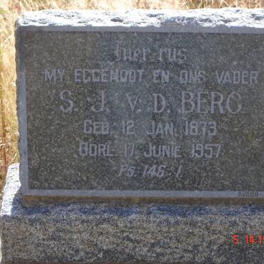 BERG S.J., van den 1873-1957