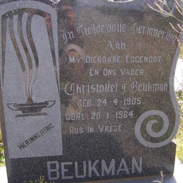 BEUKMAN Christoffel J. 1905-1964