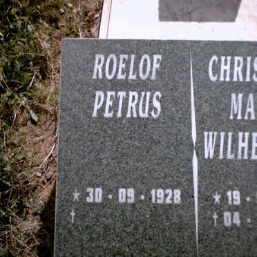 BEKKER Roelof Petrus 1928-