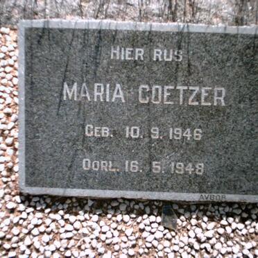 COETZER Maria 1946-1948