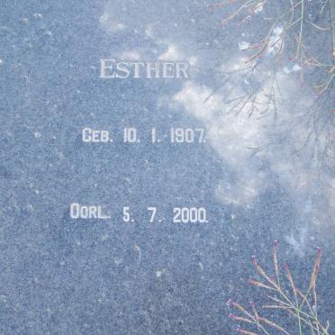 FOUCHE Esther 1907-2000