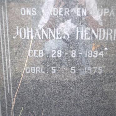 GORDON Johannes Hendrik 1894-1975